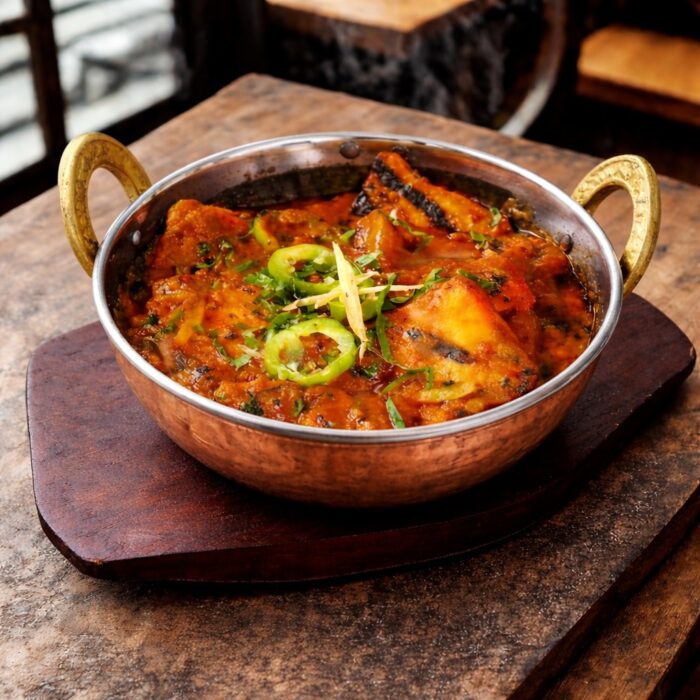 Vegetarian curry selection